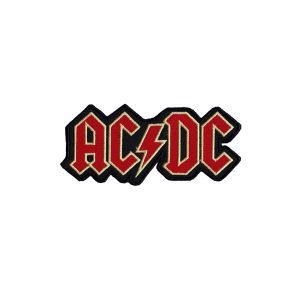 Parche bordado ACDC  8,5 x 3,5 cm. [GP-015]