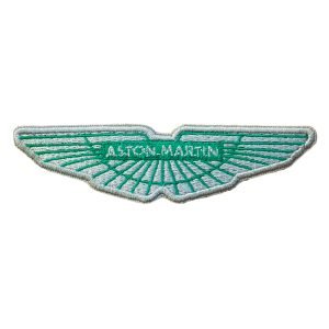Parche bordado Aston Martin 10,5 x 3 cm. [MA-186]