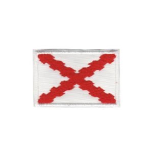 Parche bordado Bandera Borgoña  3,5 x 5,5 cm. [BD-061]