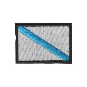 Parche bordado bandera Galicia 5 x 3,5 cm. [BD-064]