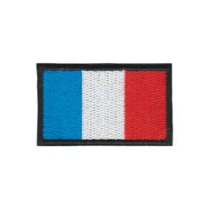 Parche bordado bandera Francia 6 x 3,8 cm. [BD-072]