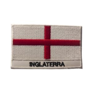 Parche bordado Bandera Inglaterra  8,3 x 5,1 cm. [BD-099]