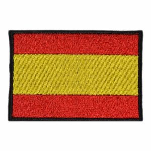 Parche bordado bandera España 8 x 5,5 cm. [BD-009]