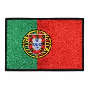Parche bordado bandera Portugal 8 x 5,5 cm. [BD-016]