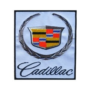 Parche bordado Cadillac 9,5 x 11 cm. [MA-132]