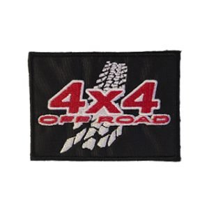 Parche bordado 4x4 off road   8 x 5 cm. [MA-328]