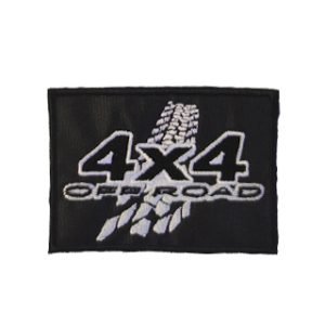 Parche bordado 4x4 off road  8 x 5 cm. [MA-327]