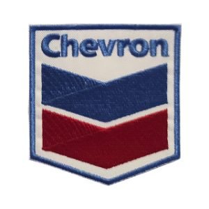 Parche bordado Chevron  6,5 x 7 cm. [MA-390]