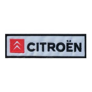 Parche bordado Citroën 10 x 3 cm. [MA-185]