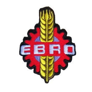 Parche bordado Ebro 7 x 9 cm. [MA-138]