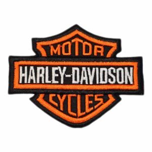 Parche bordado Harley-Davidson  9,5 x 7,5 cm. [MA-183]