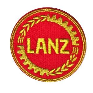 Parche bordado LANZ 8 x 8 cm. [MA-142]