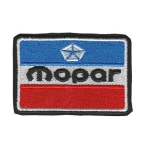 Parche bordado Mopar 7 x 4,8 cm. [MA-218]