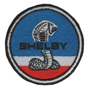 Parche bordado Shelby 8 x 8 cm. [MA-222]