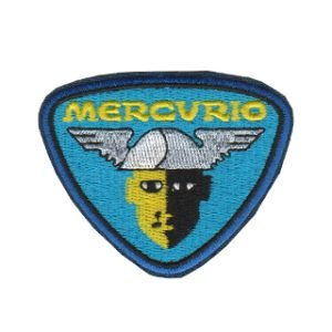 Parche bordado Bultaco Mercurio 7 x 5,5 cm. [MA-227]