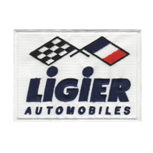 Parche bordado Ligier Automobiles 10,5 x 8 cm. [MA-228]