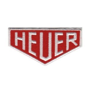 Parche bordado Tag Heuer  8,2 x 4,1 cm. [MA-230]