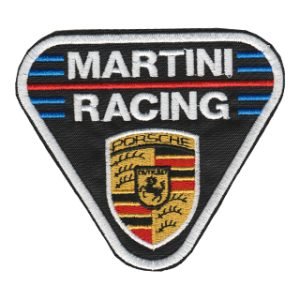 Parche bordado Martini Racing 9 x 9,5 cm. [MA-247]
