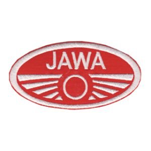 Parche bordado Jawa 10 x 5 cm. [MA-252]