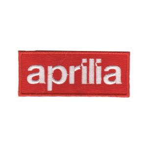 Parche bordado Aprilia  8 x 3,5 cm. [MA-258]