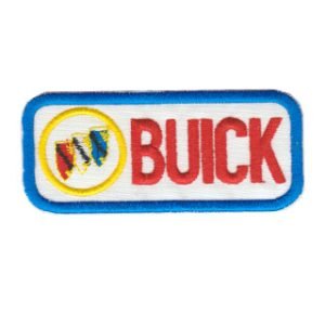 Parche bordado Buick 9,4 x 4 cm. [MA-265]