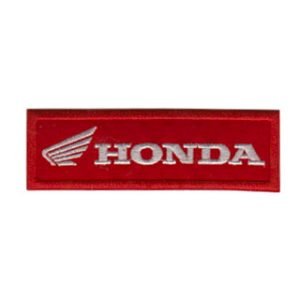 Parche bordado Honda 9,5 x 3 cm. [MA-281]