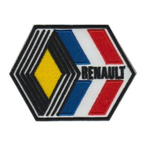 Parche bordado Renault 9,5 x 7 cm. [MA-285]