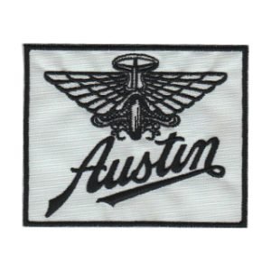 Parche bordado Austin 9 x 7 cm. [MA-286]