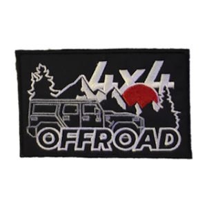 Parche bordado 4 x 4 OFFROAD  10 x 6,5 cm. [MA-299]