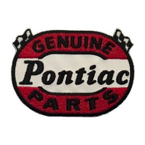 Parche bordado Pontiac  8 x 5 cm. [MA-311]
