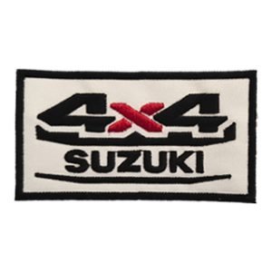 Parche bordado Suzuki 4 x 4   9 x 5 cm. [MA-314]