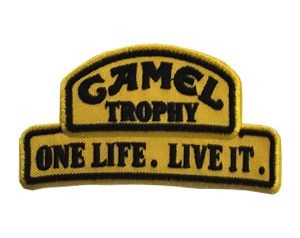 Parche bordado Camel Trophy  9 x 5 cm. [MA-315]