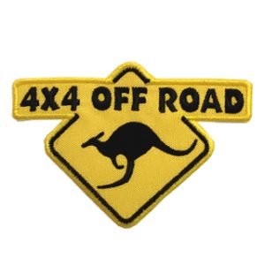Parche bordado 4x4 Off Road  10 x 7 cm. [MA-326]