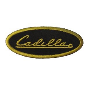 Parche bordado Cadillac  9 x 4 cm. [MA-322]