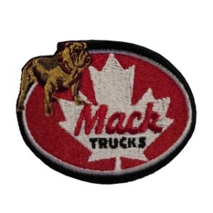 Parche bordado Mack trucks  8 x 6,5 cm. [MA-319]