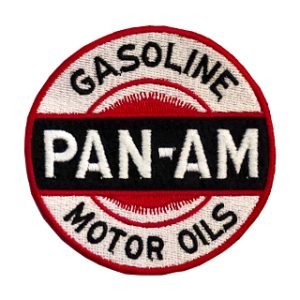 Parche bordado PAN-AM 8 x 8 cm. [MA-357]