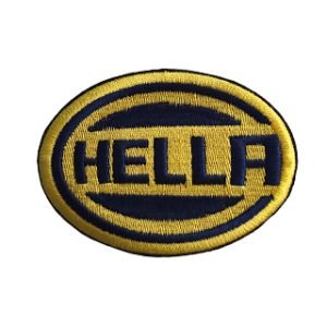 Parche bordado Hella 9 x 6,5 cm. [MA-364]