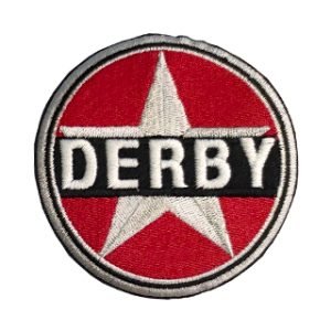 Parche bordado Derby 8 x 8 cm. [MA-366]