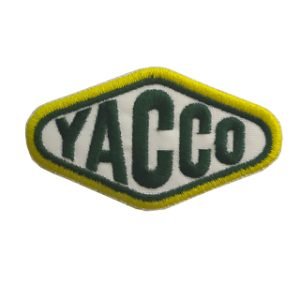 Parche bordado Yacco 8 x 4,3 cm. [MA-380]