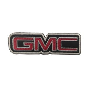 Parche bordado GMC 10 x 3 cm. [MA-383]