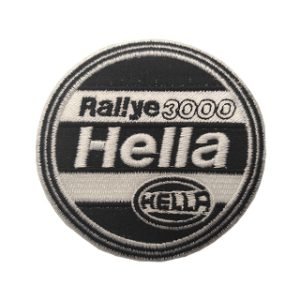 Parche bordado Hella Rallye 3000 8 x 8 cm. [MA-385]