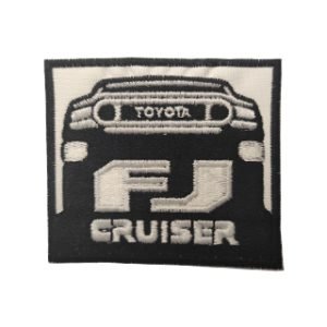 Parche bordado Toyota FJ Cruiser 8 x 7 cm. [MA-386]