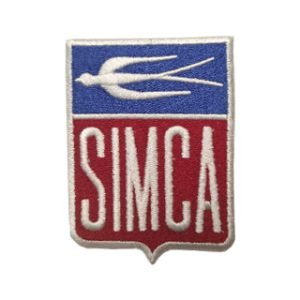 Parche bordado Simca 6 x 8 cm. (MA-396)