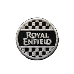 Parche bordado Royal Enfield 5 x 5 cm. [MA-400]