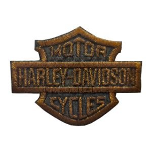 Parche bordado Harley-Davidson 9,3 x 7 cm. [MA-402]