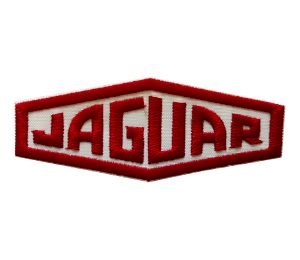 Parche bordado Jaguar 10,3 x 4 cm. [MA-405]