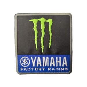 Parche bordado Monster Yamaha 9 x 10 cm. [MA-411]
