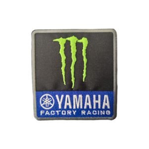 Parche bordado Monster Yamaha 6 x 7 cm. [MA-412]