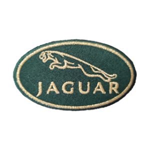 Parche bordado Jaguar 9,2 x 5,3 cm. [MA-416]