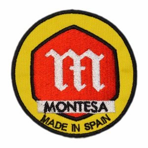 Parche bordado Montesa 8 x 8 cm. [MA-003]